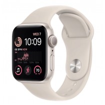 Часы Apple Watch SE (2022) GPS 44mm Aluminum Case with Sport Band цвета Сияющая звезда MNTD3