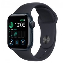 Часы Apple Watch SE (2022) GPS 44mm Aluminum Case with Sport Band цвета Тёмная ночь MNTF3
