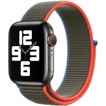 Спортивный браслет для Apple Watch 40 мм, оливковый