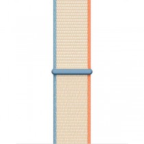 Спортивный браслет Apple Watch 40 мм, кремовый